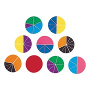 Rainbow Fraction Deluxe Circles